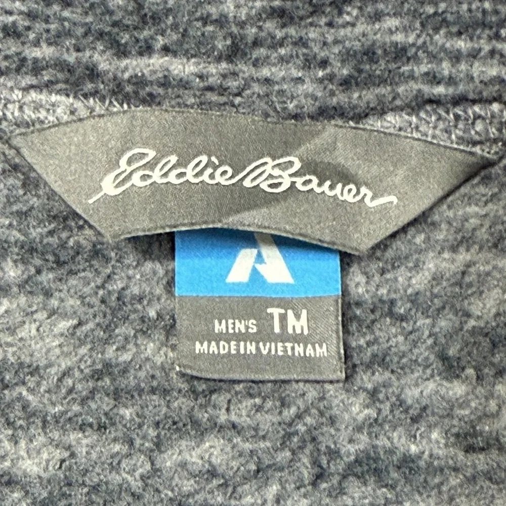 Eddie Bauer Men's Cloud Layer Pro 1/4-Zip Pullover Grey First Ascent Medium Tall